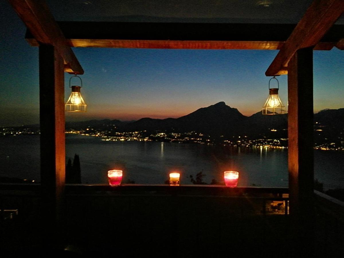 B&B Da Paolo Con Vista Lago Di Garda San Zeno di Montagna Kültér fotó