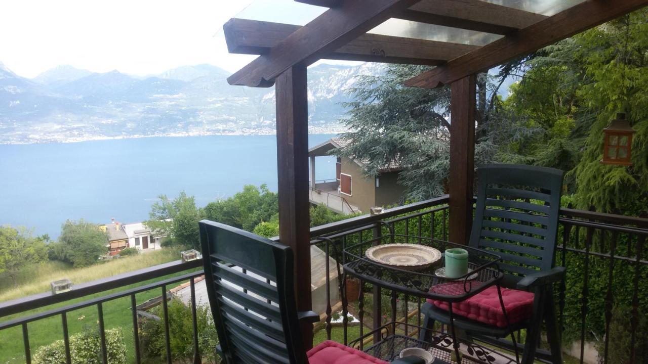 B&B Da Paolo Con Vista Lago Di Garda San Zeno di Montagna Kültér fotó