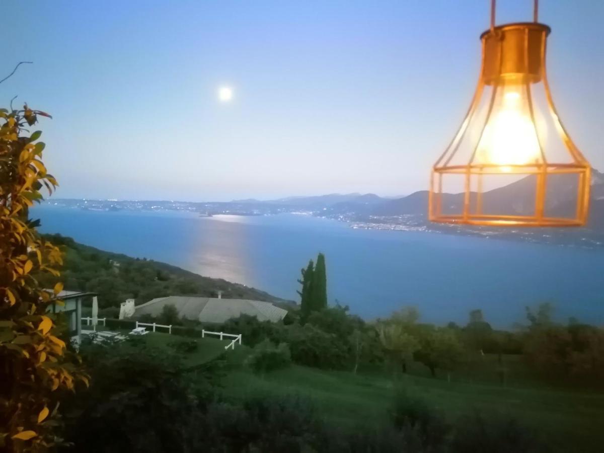 B&B Da Paolo Con Vista Lago Di Garda San Zeno di Montagna Kültér fotó